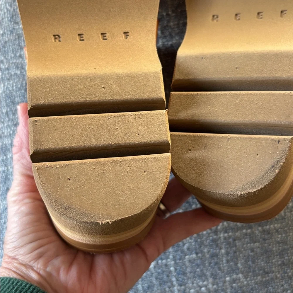 Reef Cushion Vista Higher Platform Slide Sandals size 7 - Picture 10 of 12